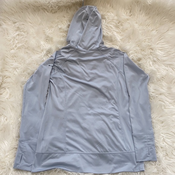 Women’s Columbia zip front hooded running jacket - Picture 8 of 9